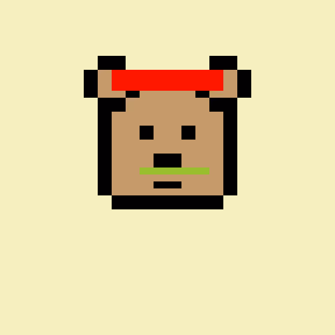 Pixel Bear #6057