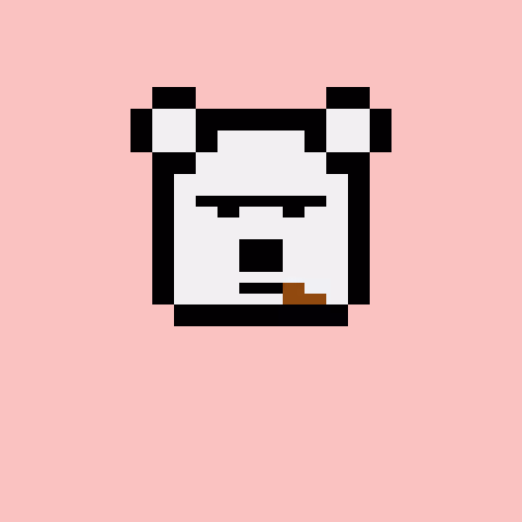 Pixel Bear #80485