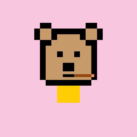 Pixel Bear #30802