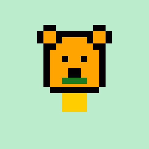 Pixel Bear #63177