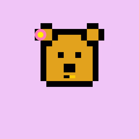 Pixel Bear #48974