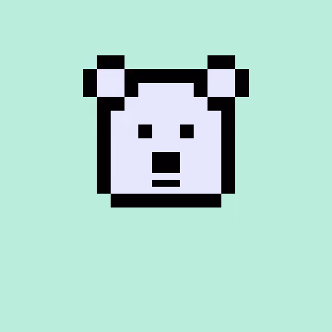Pixel Bear #23816