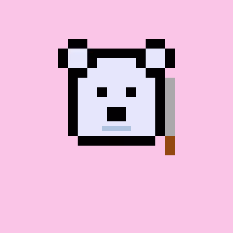 Pixel Bear #28045