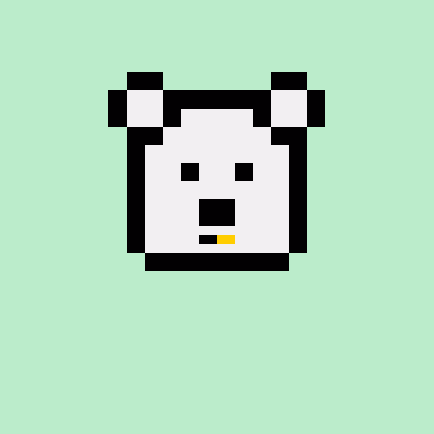 Pixel Bear #53534