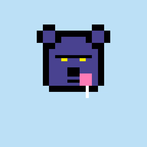 Pixel Bear #65271