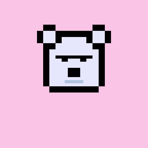 Pixel Bear #28628