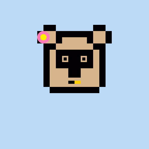 Pixel Bear #42239