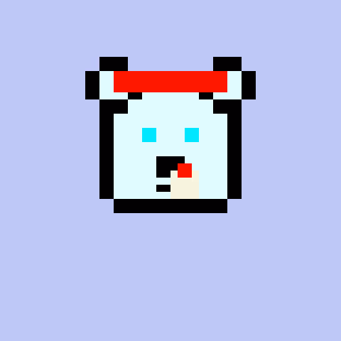 Pixel Bear #63011