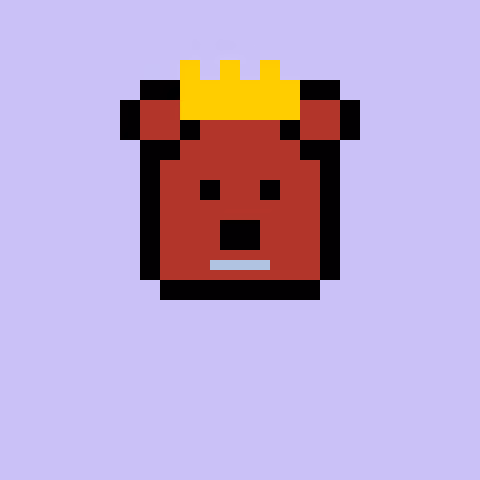 Pixel Bear #35965