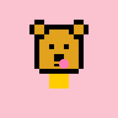 Pixel Bear #15919