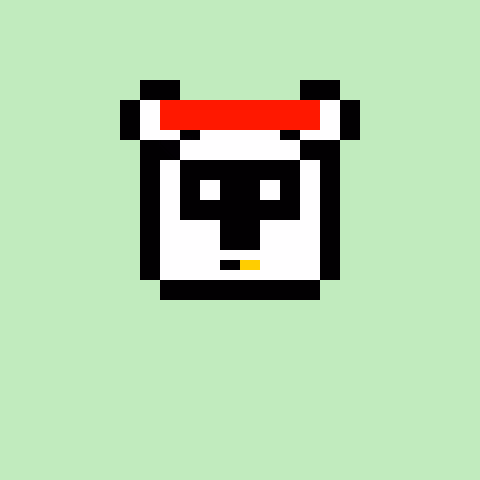 Pixel Bear #49122
