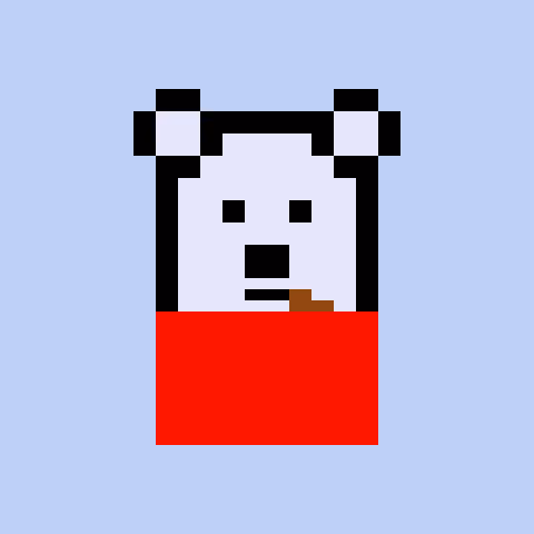 Pixel Bear #46789