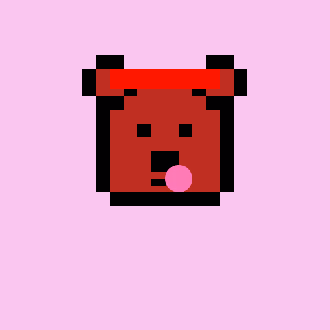 Pixel Bear #8297