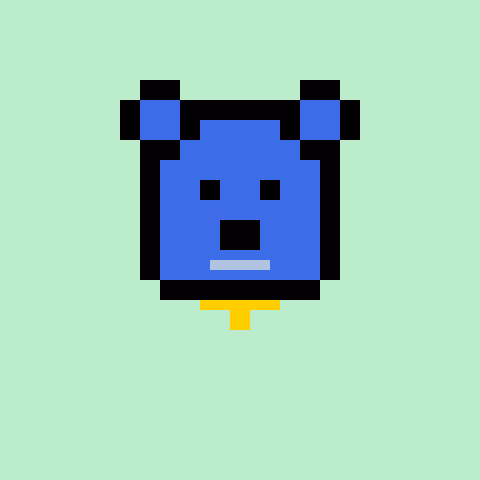 Pixel Bear #75843