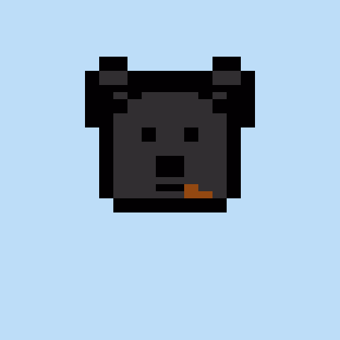 Pixel Bear #36309