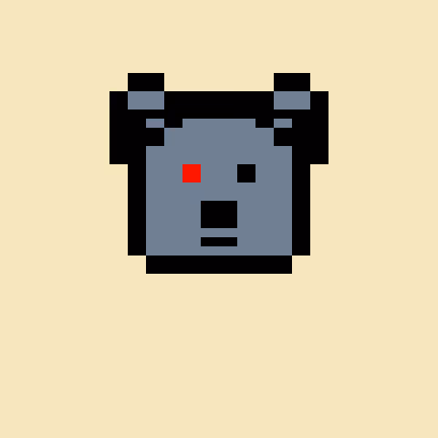 Pixel Bear #5844