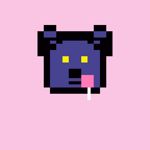 Pixel Bear #14122
