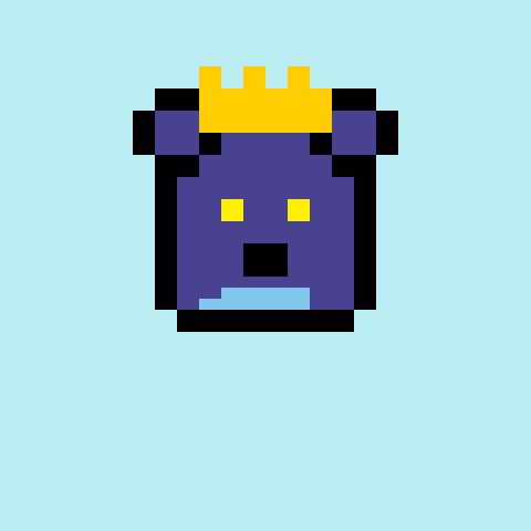 Pixel Bear #78351