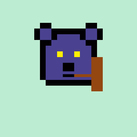 Pixel Bear #22405
