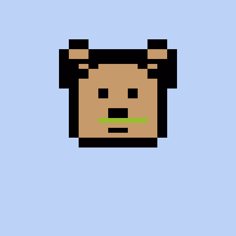 Pixel Bear #79236