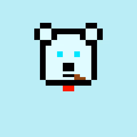 Pixel Bear #38461