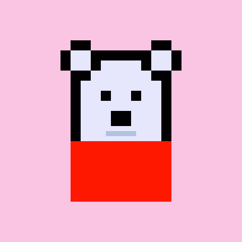 Pixel Bear #28886