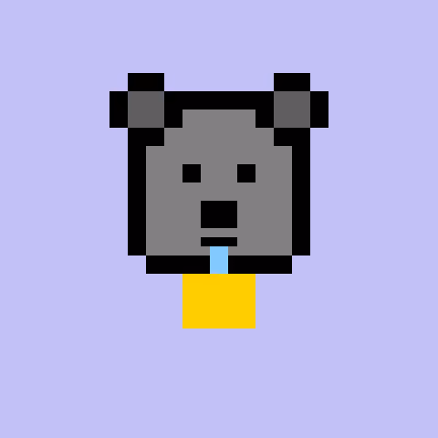 Pixel Bear #20706