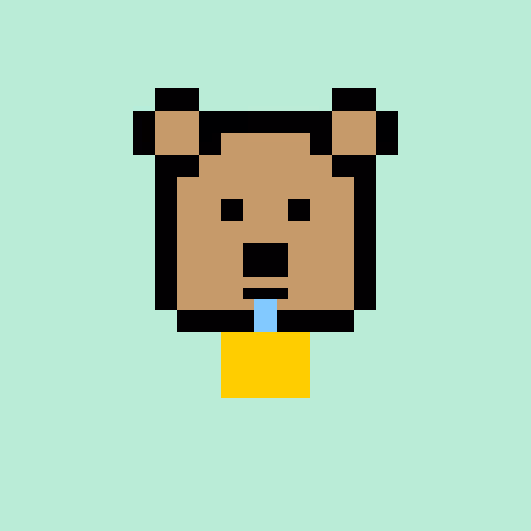 Pixel Bear #63923