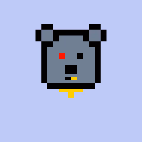 Pixel Bear #57485