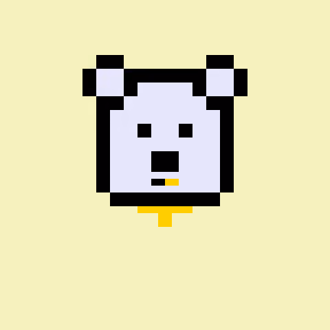 Pixel Bear #37354