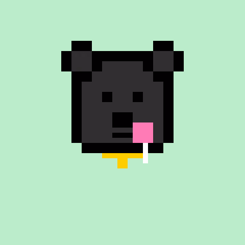 Pixel Bear #33645