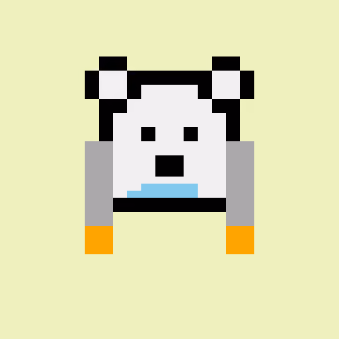 Pixel Bear #23703