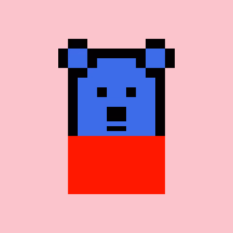 Pixel Bear #46717