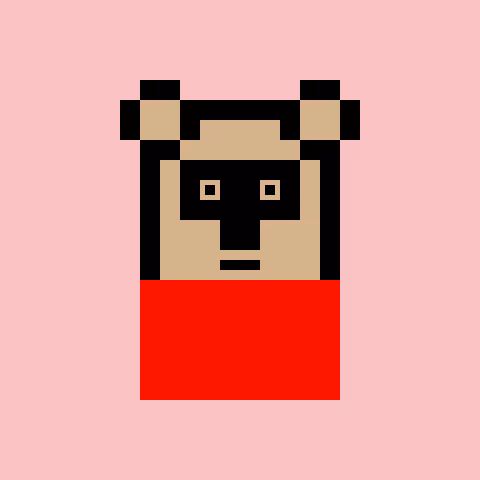 Pixel Bear #12915