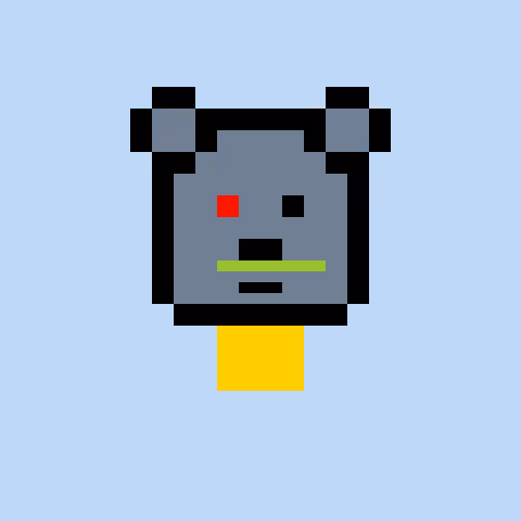 Pixel Bear #8862