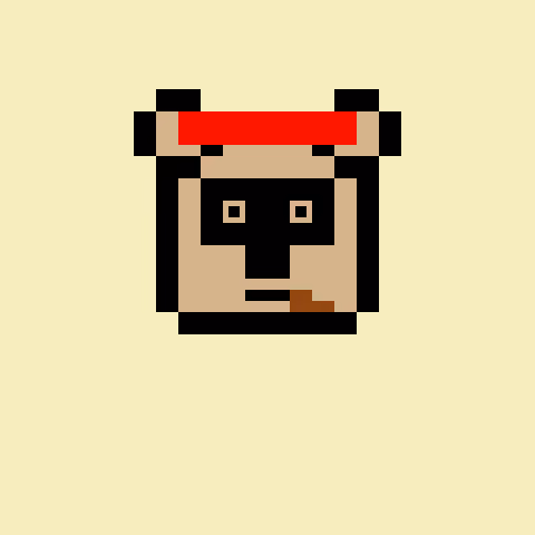 Pixel Bear #20716