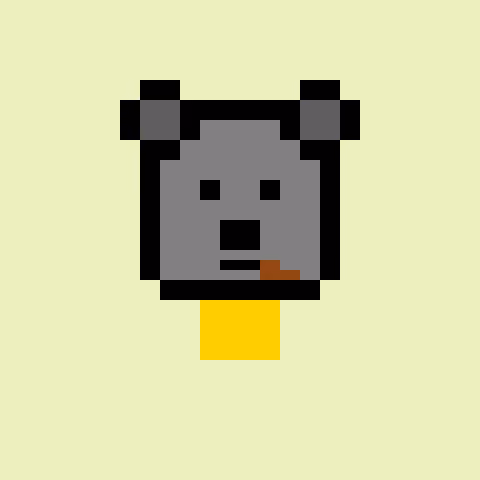 Pixel Bear #26068