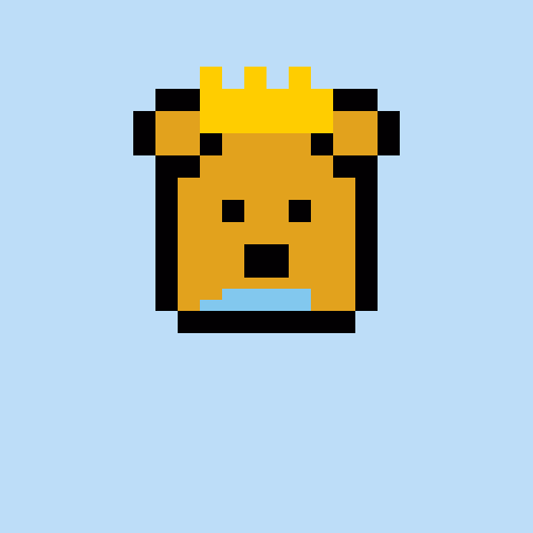 Pixel Bear #20860