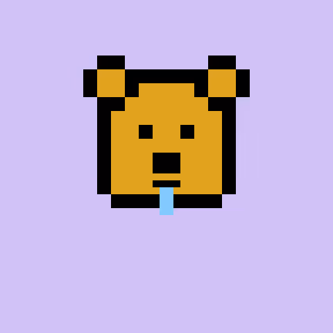 Pixel Bear #49588