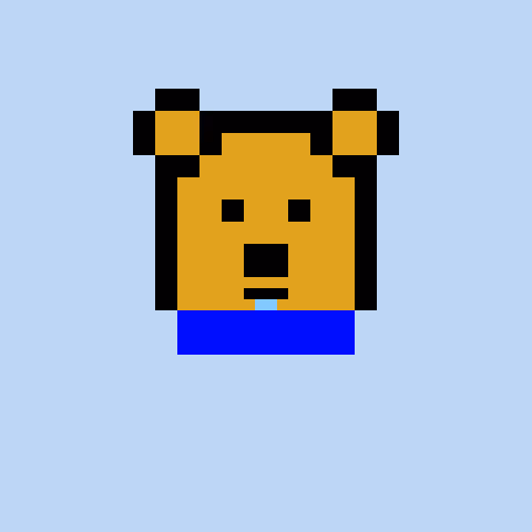 Pixel Bear #77720