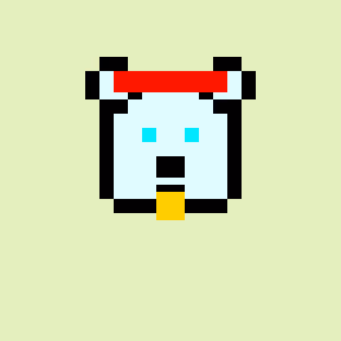 Pixel Bear #71368