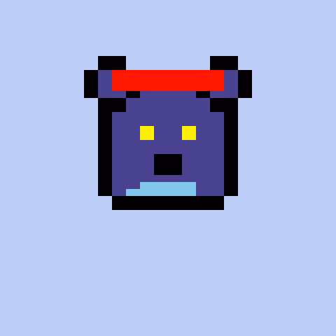 Pixel Bear #25050