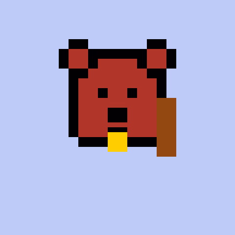 Pixel Bear #60023