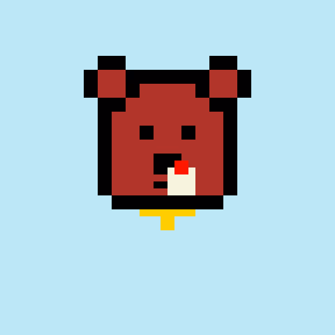 Pixel Bear #56785