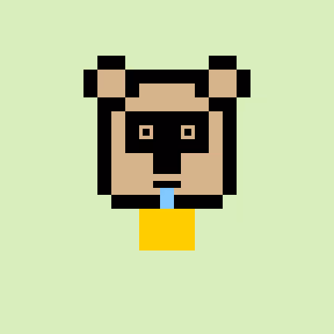 Pixel Bear #35126