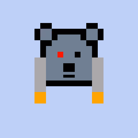 Pixel Bear #22004
