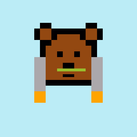 Pixel Bear #6464