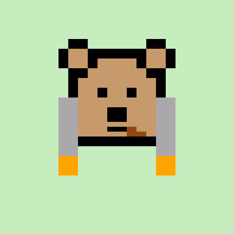 Pixel Bear #73849