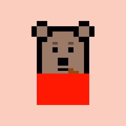 Pixel Bear #76056