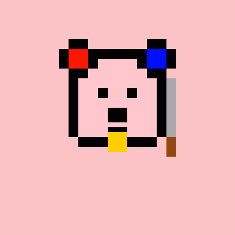 Pixel Bear #6898
